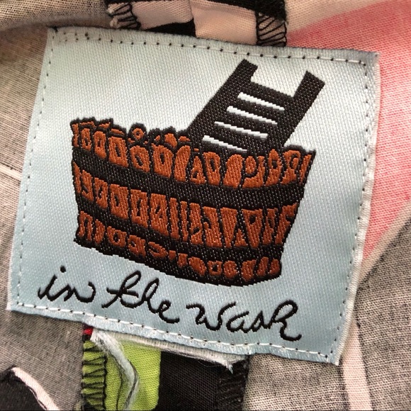 Cotton Martini Cocktail Print Pants - Waist 32 - Picture 3 of 11